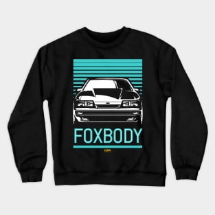 Foxbody 5.0 Ford Mustang 4 Eye Crewneck Sweatshirt